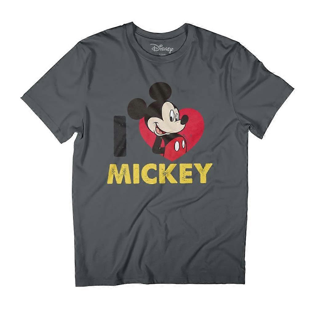 Disney I Heart Mickey Mouse Men's T-Shirt