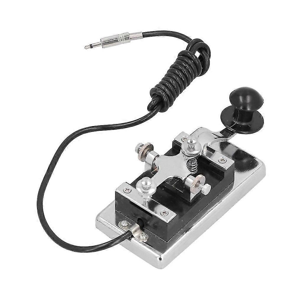 Morse Key DIY Telegraphing Key Shortwave Radio Communication Teaching Hand
