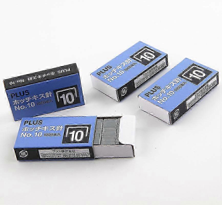 Confezione da 4000 pezzi No.10 Mini graffette (più piccole delle graffette standard). Argento