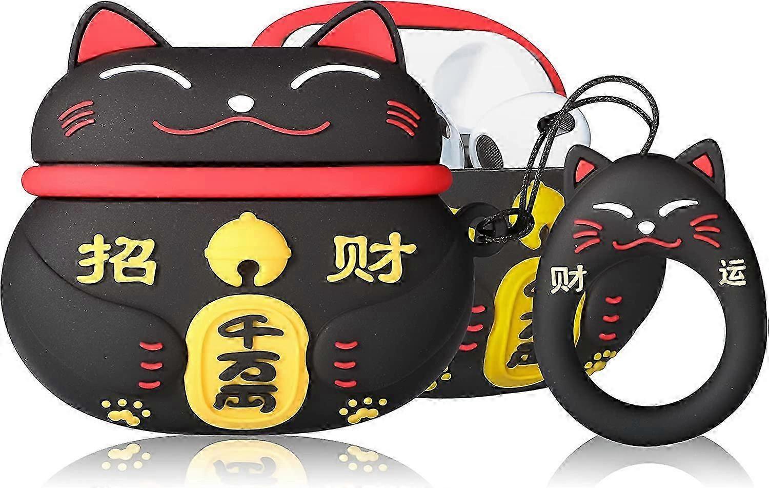 حالة ل Airpod 3 3rd الجيل مضحك المرح الكرتون سيليكون مصمم تصميم لطيف 3D أزياء أنيمي بارد أنيق العصرية للأطفال الرجال الأولاد في سن المراهقة الفتيات Ai