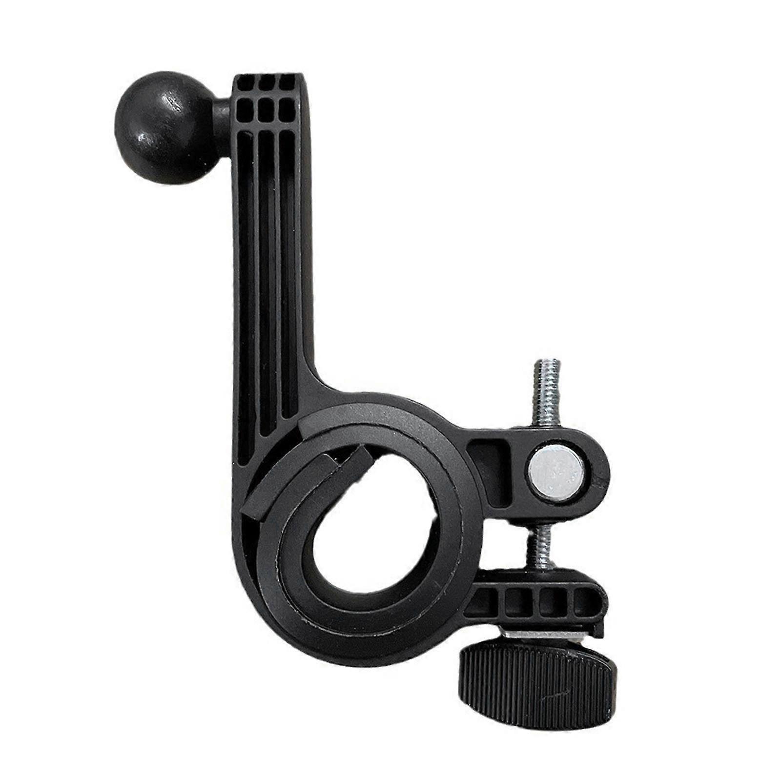 Upgrades Handlebar Clamp Mount Base Rail Mount Adapter Plastic Handlebar Clamp Mount Base for 17mm Ball Socket Devices