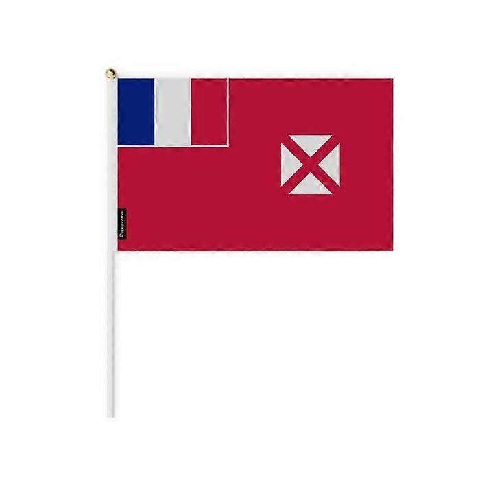 Flag - Wallis and Futuna - 30 x 45 cm - Durable polyester - Lightweight - Double-sided print