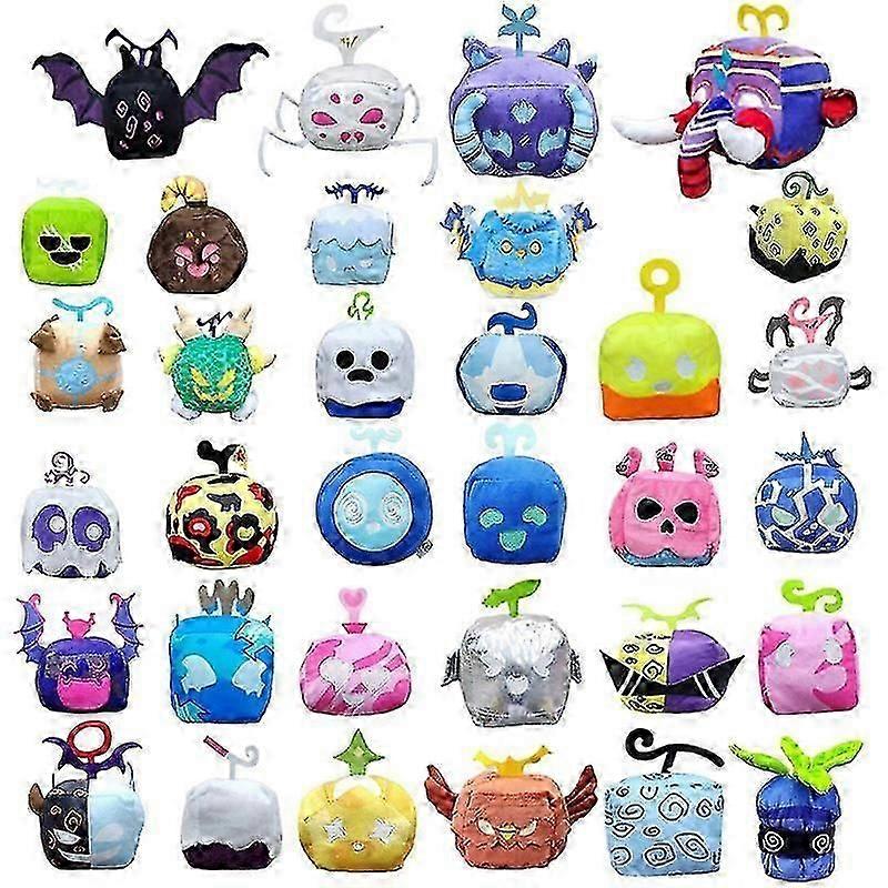 Η νέα Blox Fruits Plush Demonic Fruit Plush Toy Doll 11cm μπορεί να είναι μια εξαιρετική επιλογή ως δώρο γενεθλίων διακοπών για φίλους, 1pcs Boris