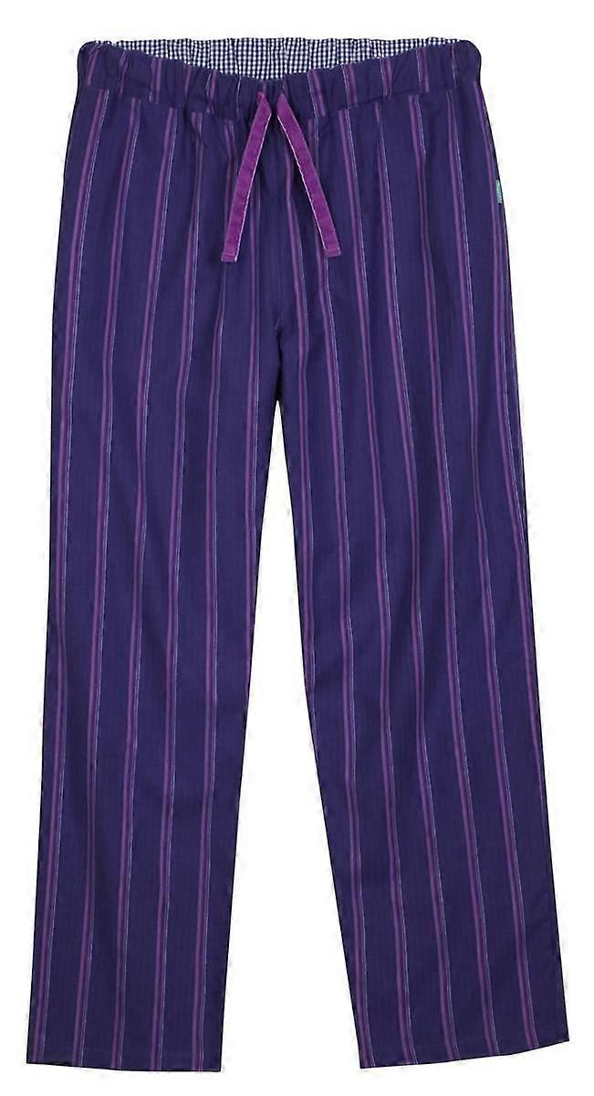 Loungers Hambo 2025 Charity Design Lounge Trousers - Purple/White/Blue