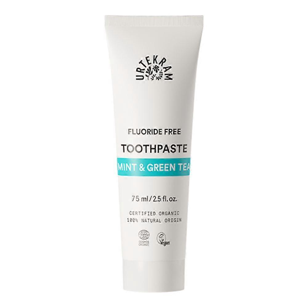 Urtekram Organic Mint with Green Tea Toothpaste 75ml