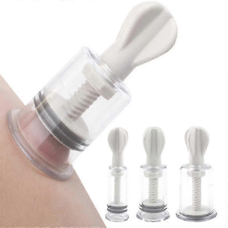 3pcs Adjustable Nipple Corrector with Vacuum Suction and Twisting Function