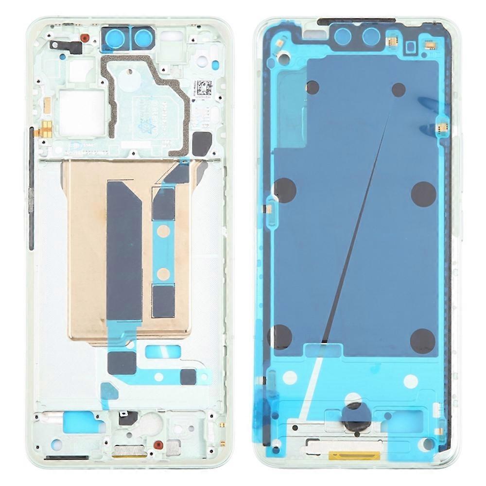For Xiaomi Civi 4 Pro 5G Middle Plate Frame (A-Side) Repair Part (Without Logo)Green