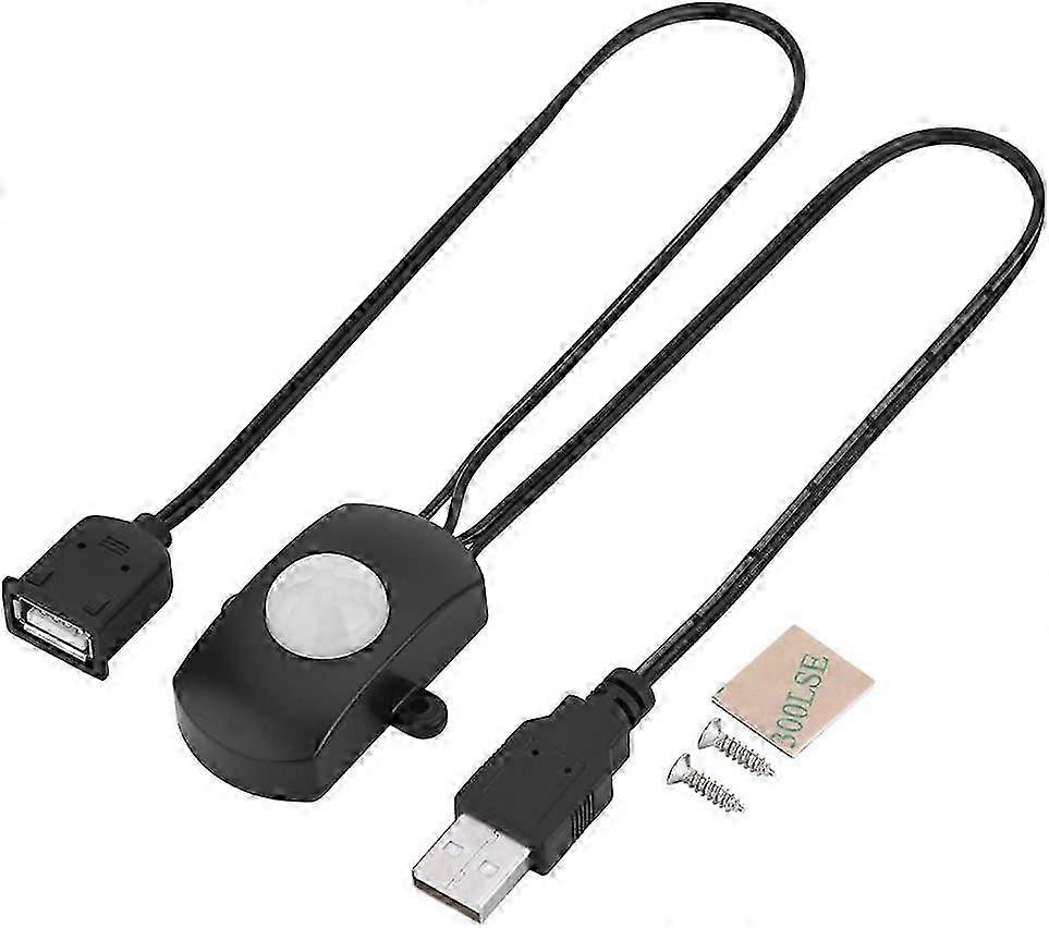 Mini PIR Infrared Motion Sensor Switch for LED Lighting, Compatible with Various USB Devices