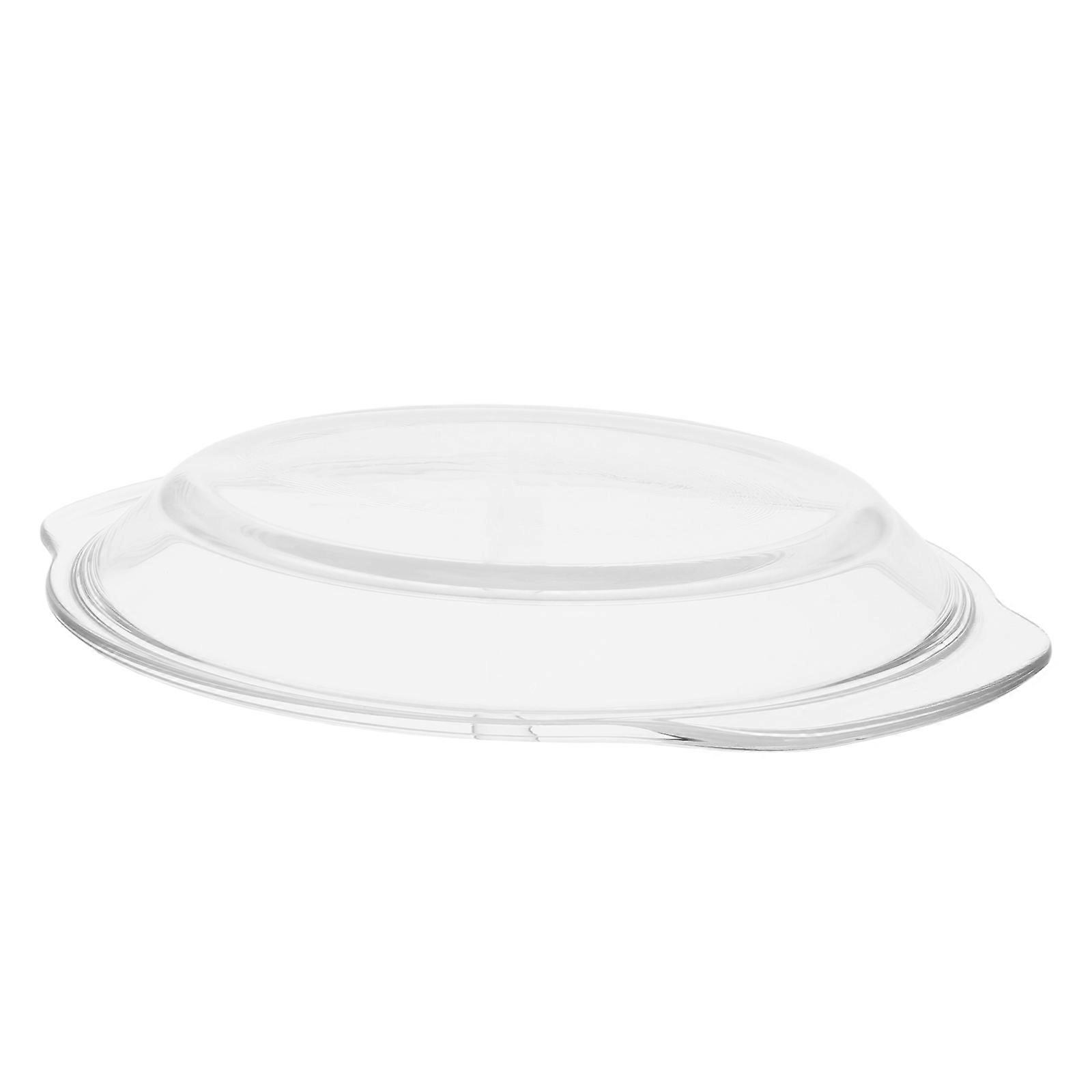 Microwave Cookware Cover, Glass Protector for Enhancing Heat Distribution, 17.8cm