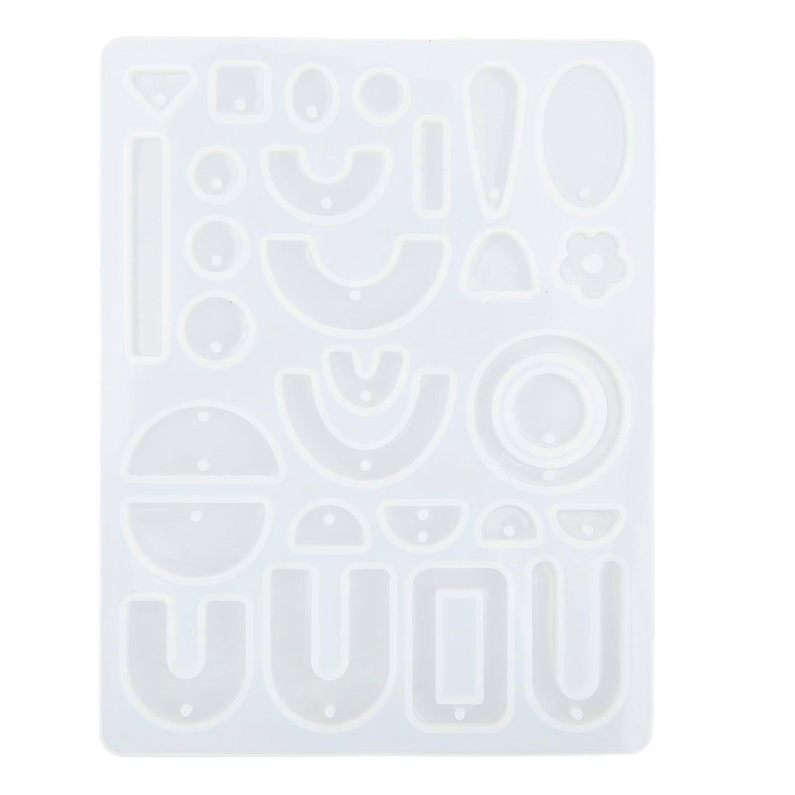 2025 Latest Model  Silicone Earring Mold High Elasticity DIY Production