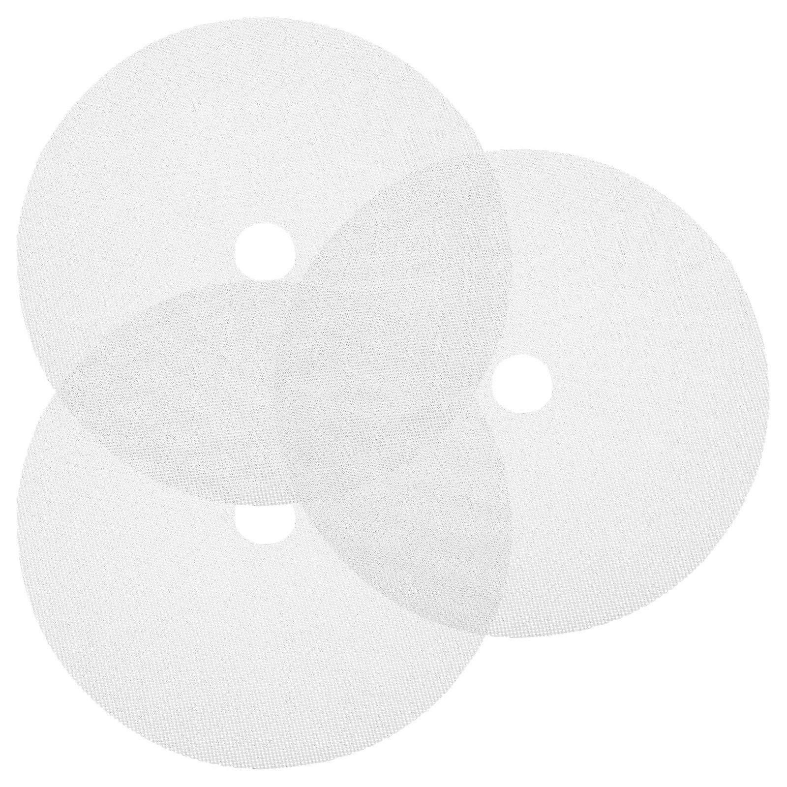 3pcs Reusable Silicone Dehydrator Sheets for Fruits, Veggies & Jerky – Non Stick Round Drying Trays for Easy Cleanup