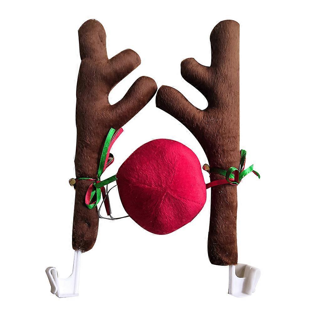 Reindeer Costume for Automobiles, Versatile Table or Hanging Ornament during Holidays