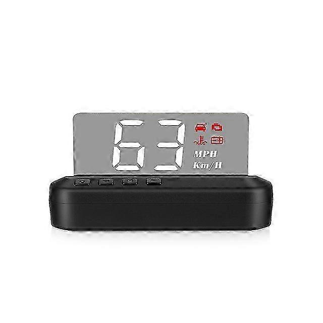 Universal Car Head-Up Display for On-Board Computer and Speedometer, Compatible with OBD OBD2 Systems