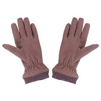 Gloves Thermal Women Gloves Winter Season Double Layers Warmth Function 1 Pair