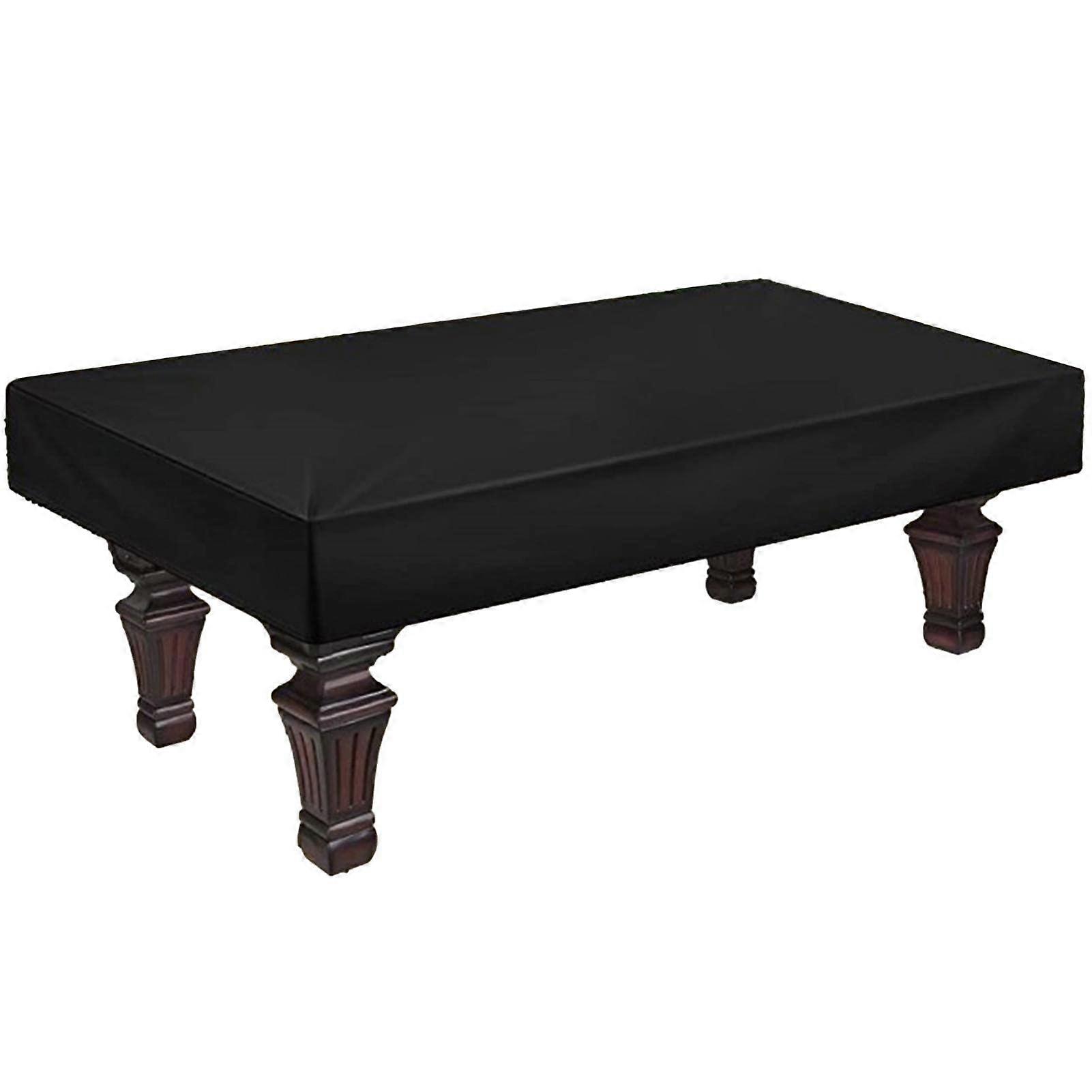 Billiard Table Cover, Black, 210D Oxford Fabric, 235 X 135 X 0 Cm