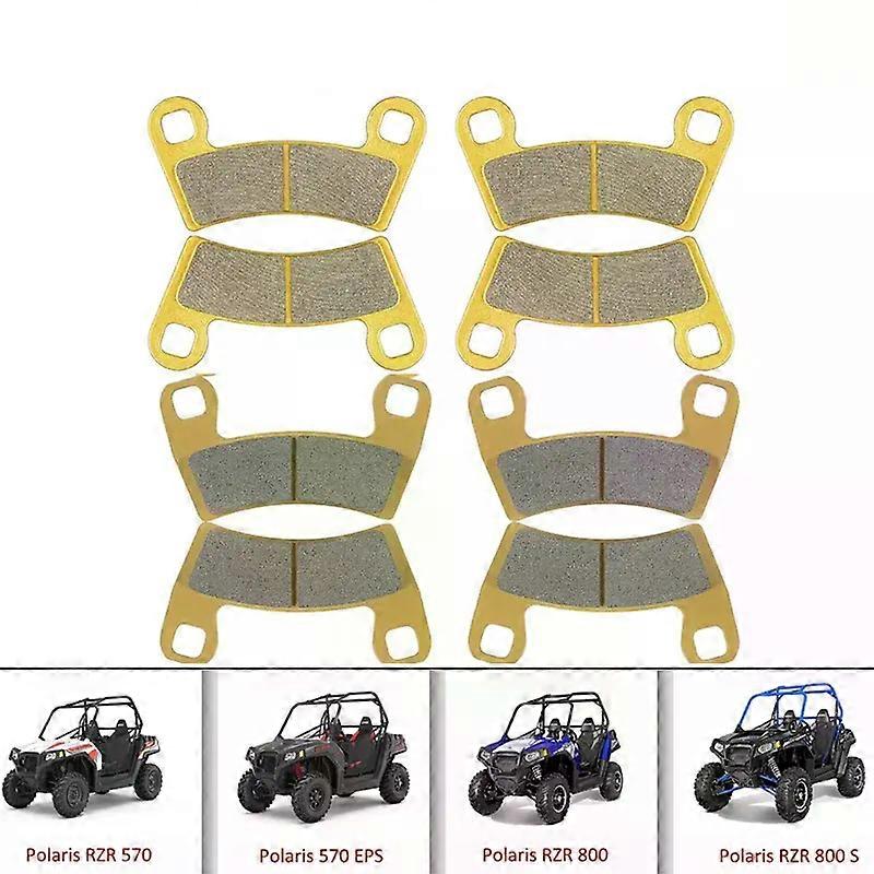 FA456 & FA657 רפידות בלם קדמיות ואחוריות מתאימות לסכין גילוח פולריס RZR 570 RZR 800 RZR 900 RZR 1000 RZR S 800 900