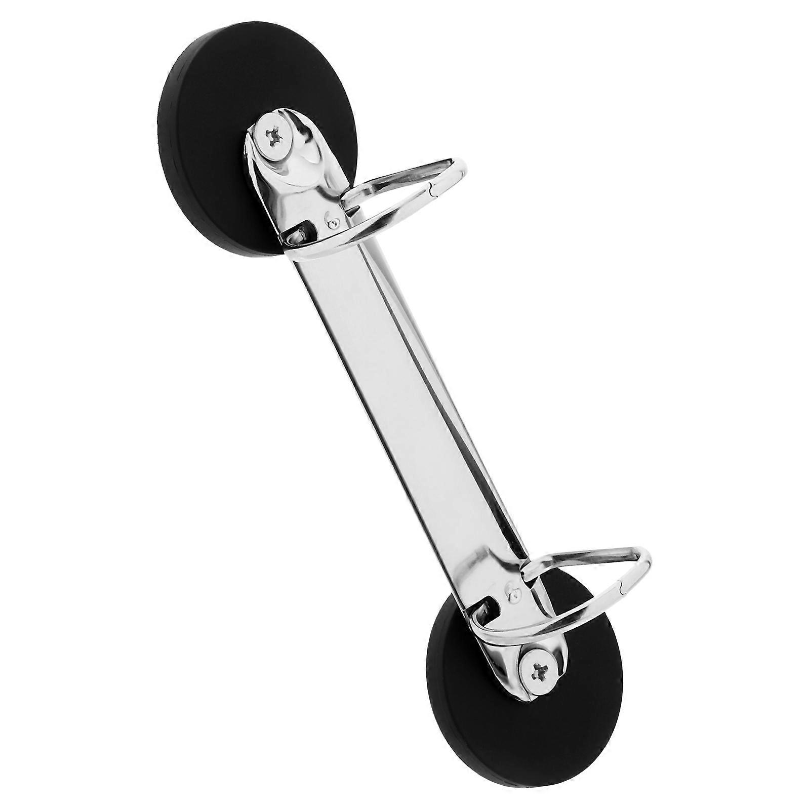 Magnetic Book Holder Binder Mechanism Wall Mountable Document Organization Iron Elegant Appearance 1Pack