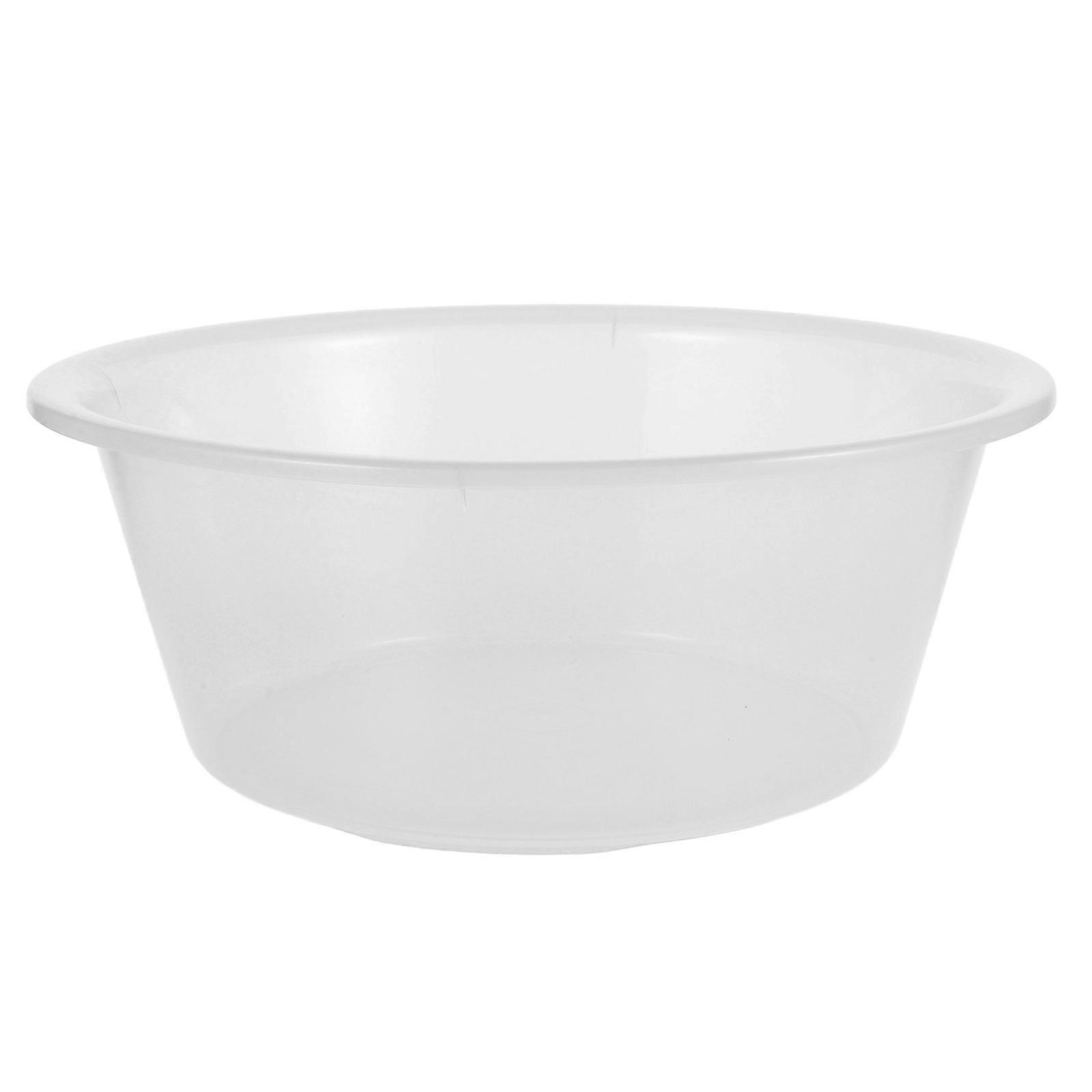 Transparent Portable Foot Soaking Tub – Durable Plastic Basin for Home Use, Multifunctional Foot Bath for Soaking, Face Washing & Relaxation