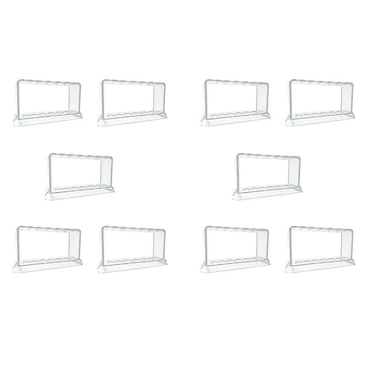 Lab Test Tube Stand Shelf School Supply Lab Equipment 16.7X8X3 cm
