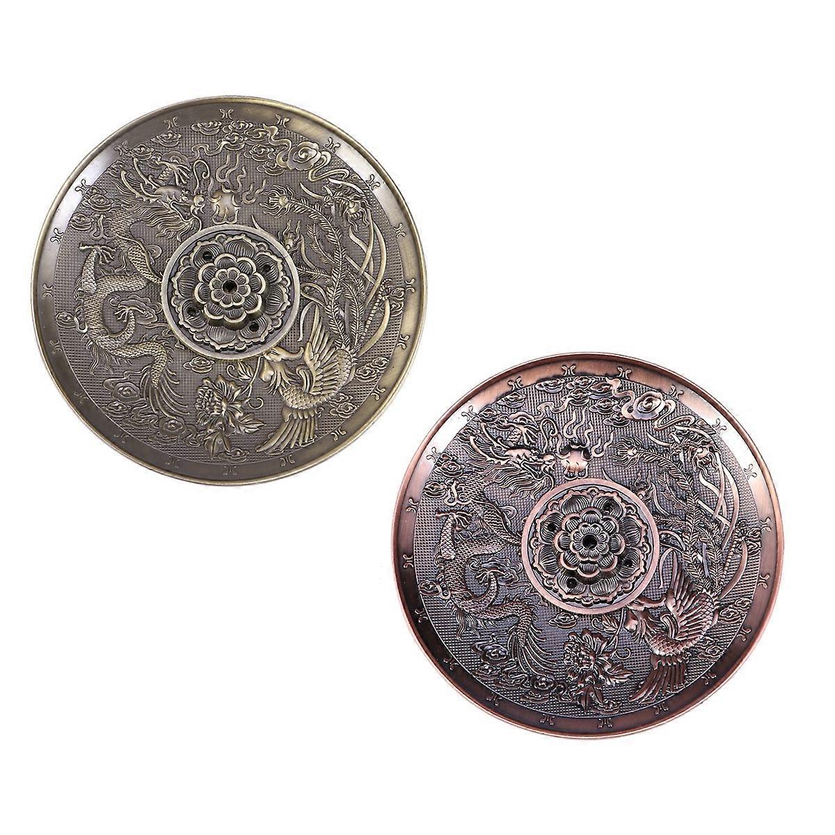 Bukhoor Burners Aromatherapy Burner Bedroom Classic Style Bronze 10cm Diameter 1Pack