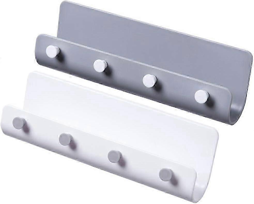 Duvara Monte Posta Anahtarlığı Kendinden Yapışkanlı Raf Su Geçirmez Kancalar (2 Adet)