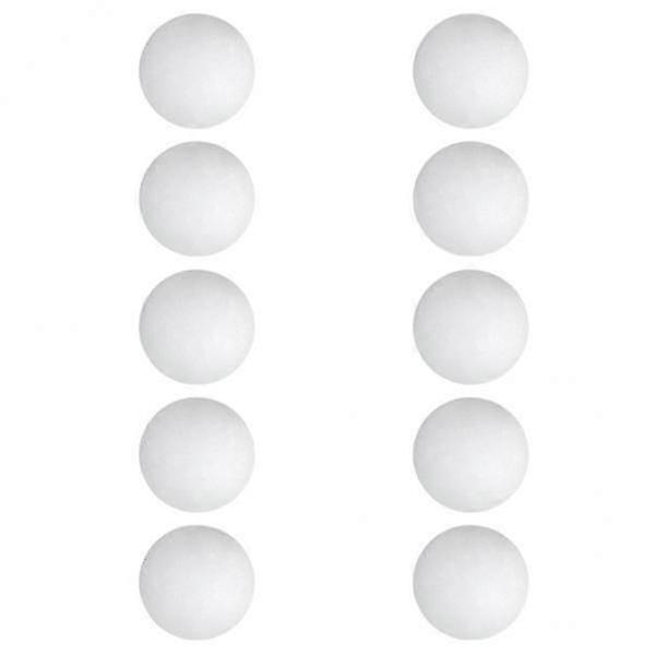 3x10 Pieces EVA Foam Golf Swing Exercises Practice Training Balls White