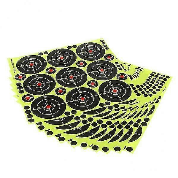 4x90pcs Shooting Targets Reactive Splatter Dia. 8cm Adhesive Paper Target