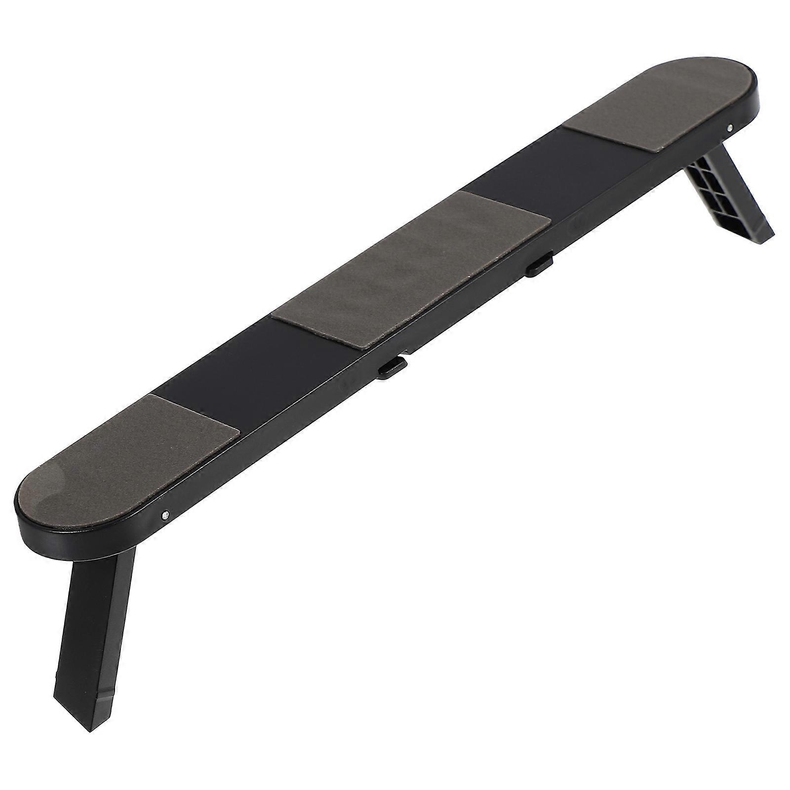 Portable Folding Laptop Stand with Self Adhesive Base – Compact, Lightweight Design for Easy Storage and Desk Use