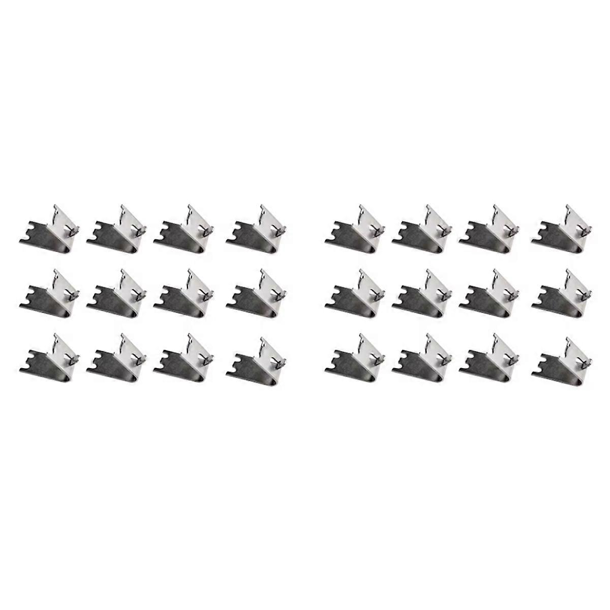 12PCS Commercial Freezer Shelf Clips Shelf Support Clamp