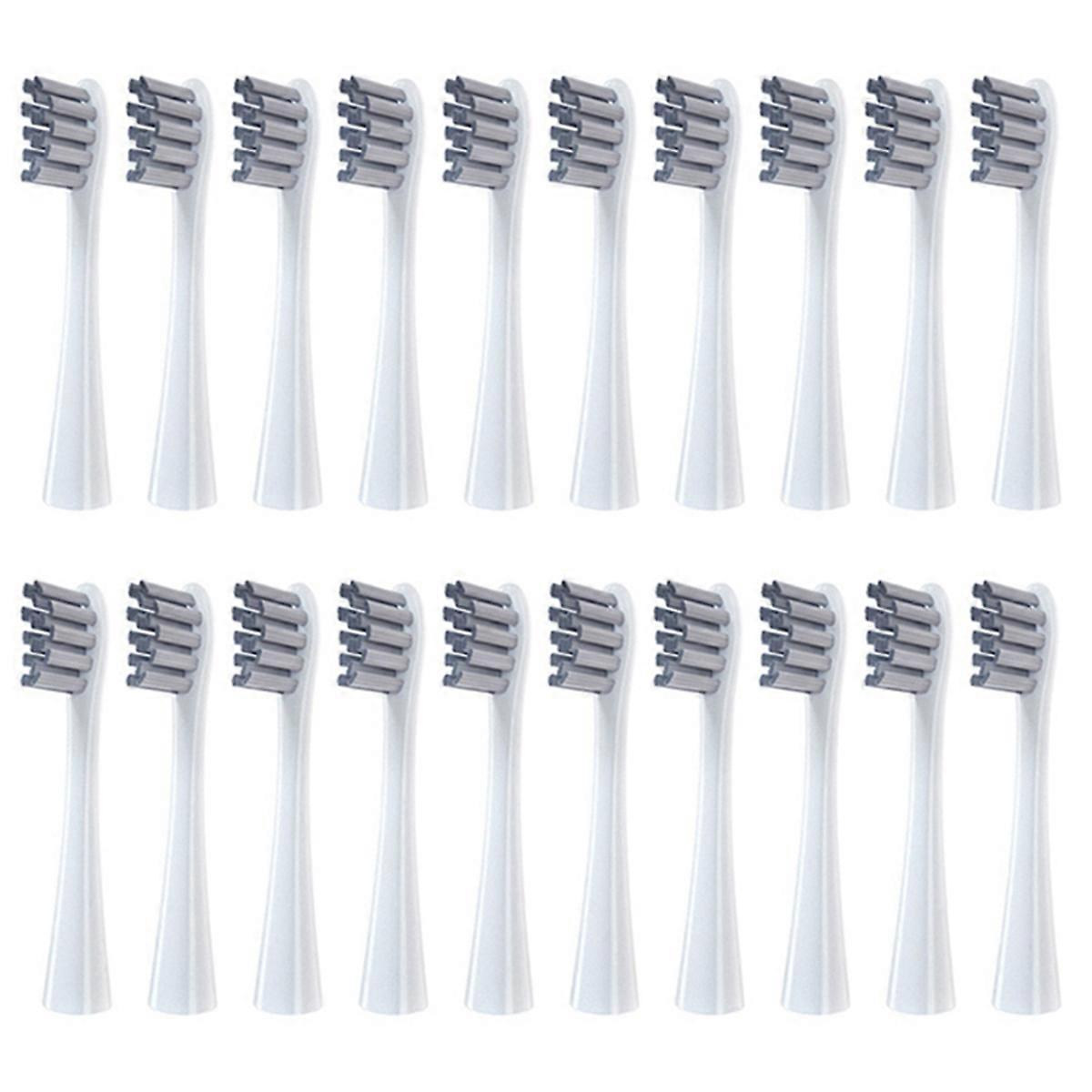 10PCS Replacement Brush Heads for Flow/X/ X PRO/F1/ One/ Air 2 Electric Toothbrush Soft Bristle Nozz