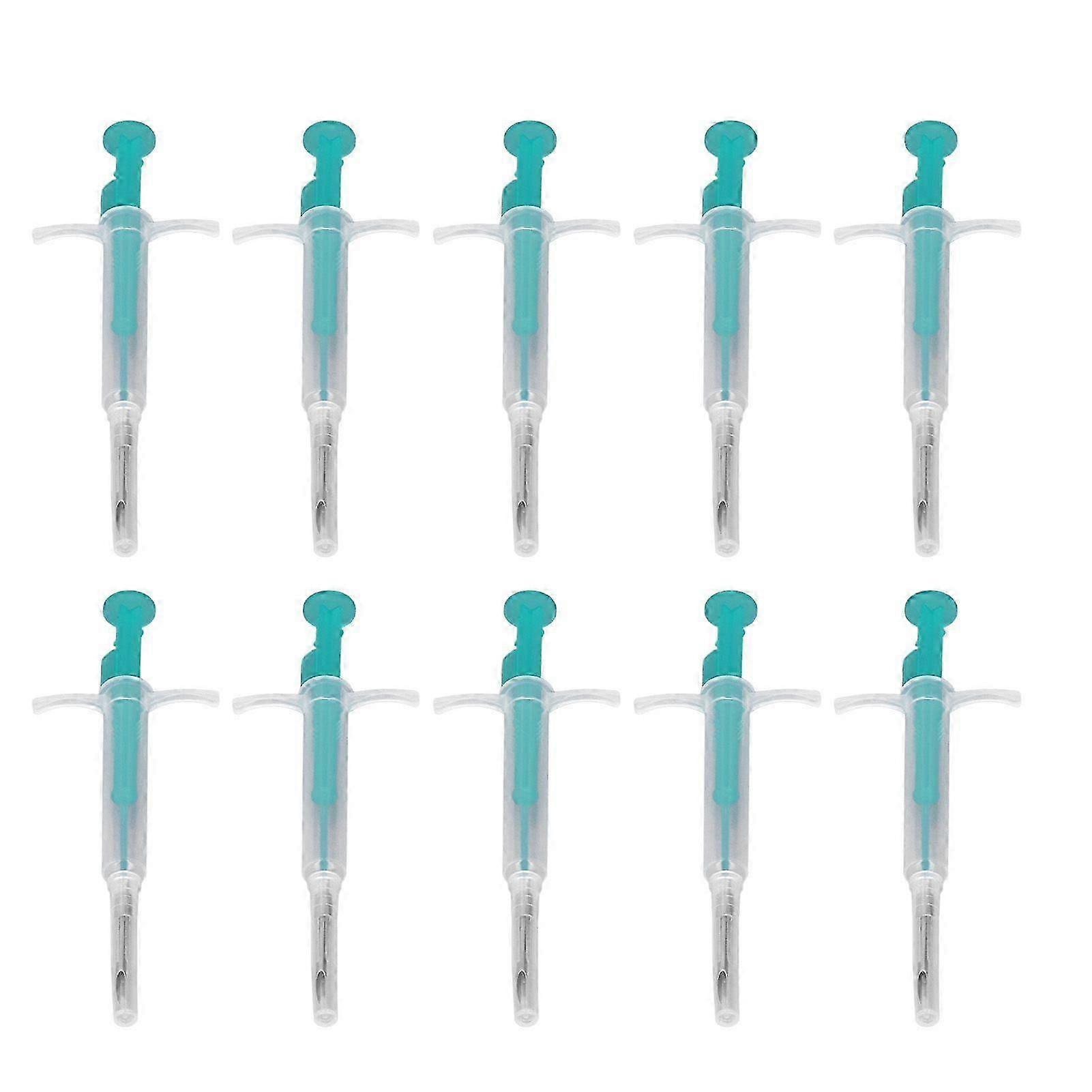 10pcs Animal Microchip 134.2KHz 2.12mm FDX B ISO 11784 11785 Universal RFID Pet Microchip Tags for Livestock Pets