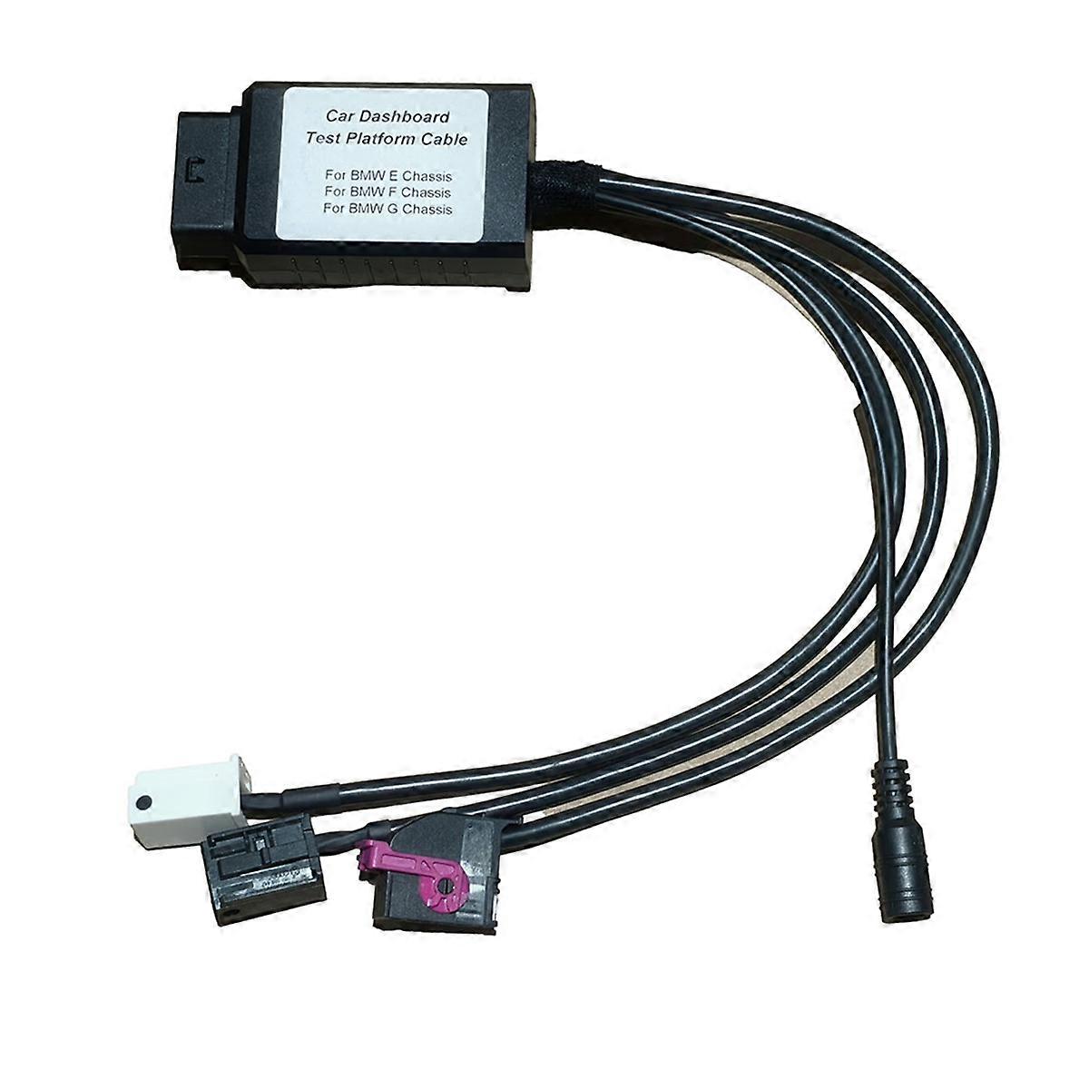 Car Cluster Power Cable Dashboard Test Cable Cluster Repair Platform for E F G Chassis Cluster E46