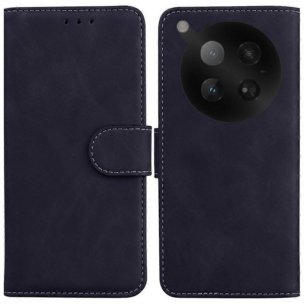 Compatible For Infinix Zero 40 4G Case Solid Color Leather Wallet Phone Cover