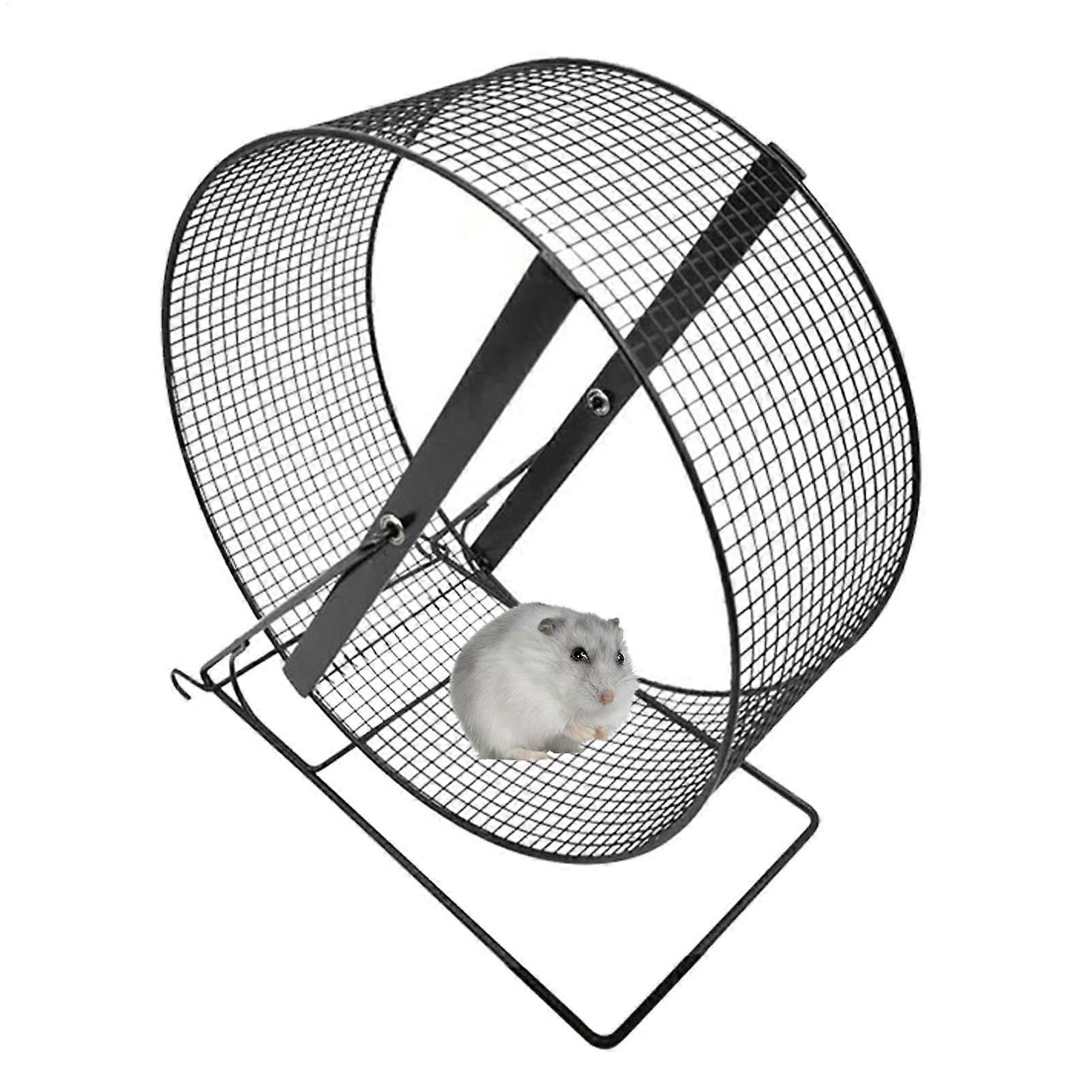 Quiet Exercise Wheel Hamster Spinner, Durable NonSlip Base, Supports Health