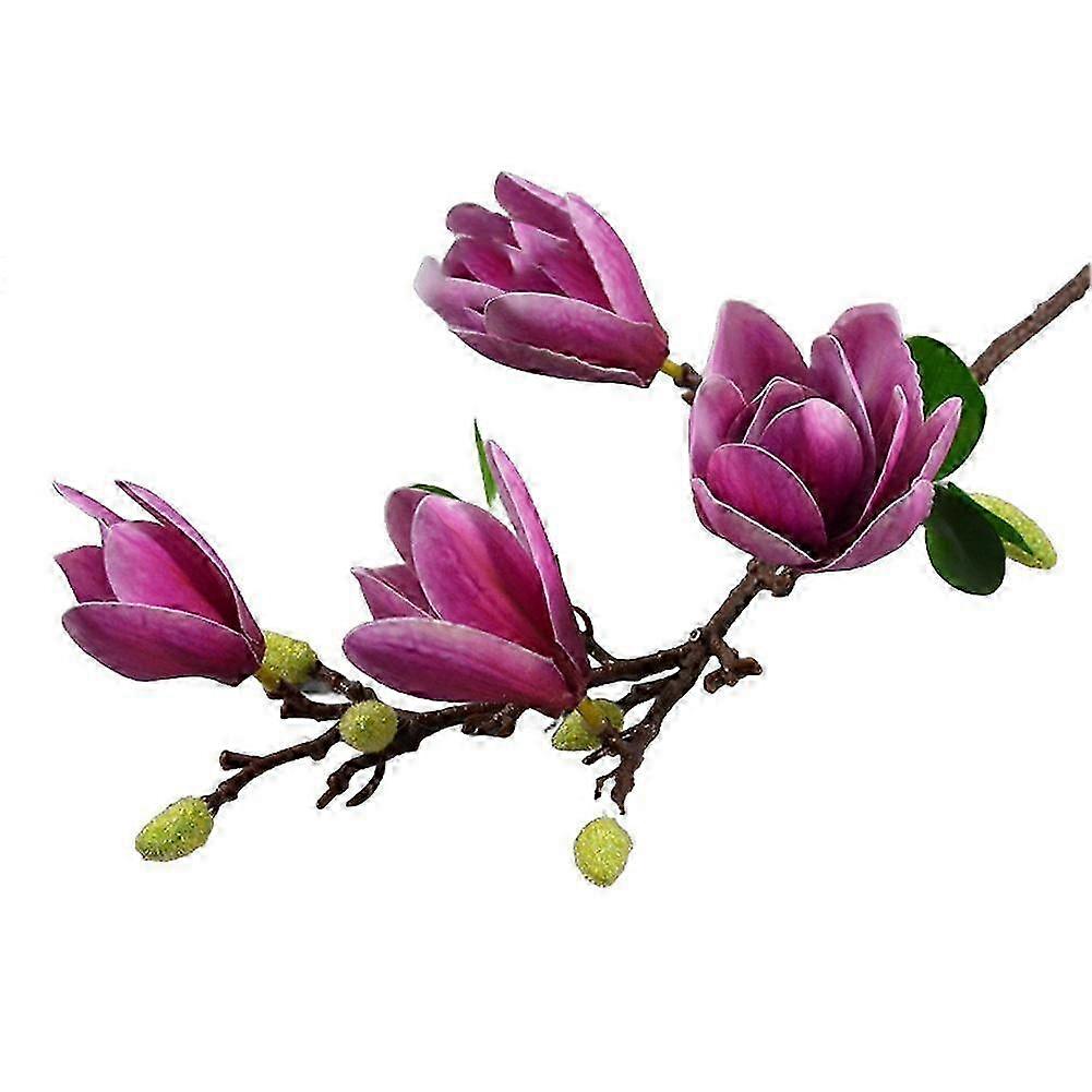 Lifelike magnolia orchid branch for weddings and special occasions