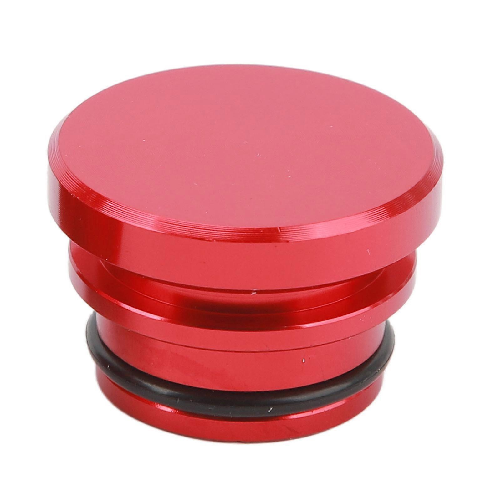 2PCS Cigarette Lighter Dust Plug Red and Black Dustproof Lighter Socket Cover Cap for Vehicles with 12V Accessory Plugs