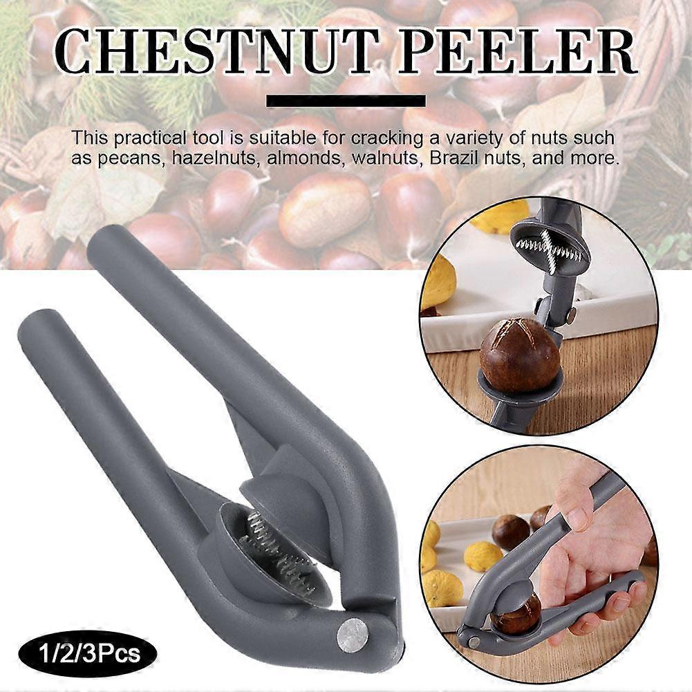 1psc(A)$ Chestnut clamp sheller cross chestnut opener chestnut tool multi-function nut nut clamp sheller cross-border