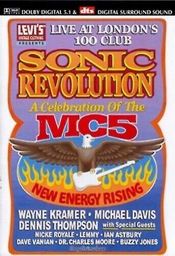 The MC5 Sonic Revolution - Live at the 100 Club DVD (2004) MC5 cert E - Region 2