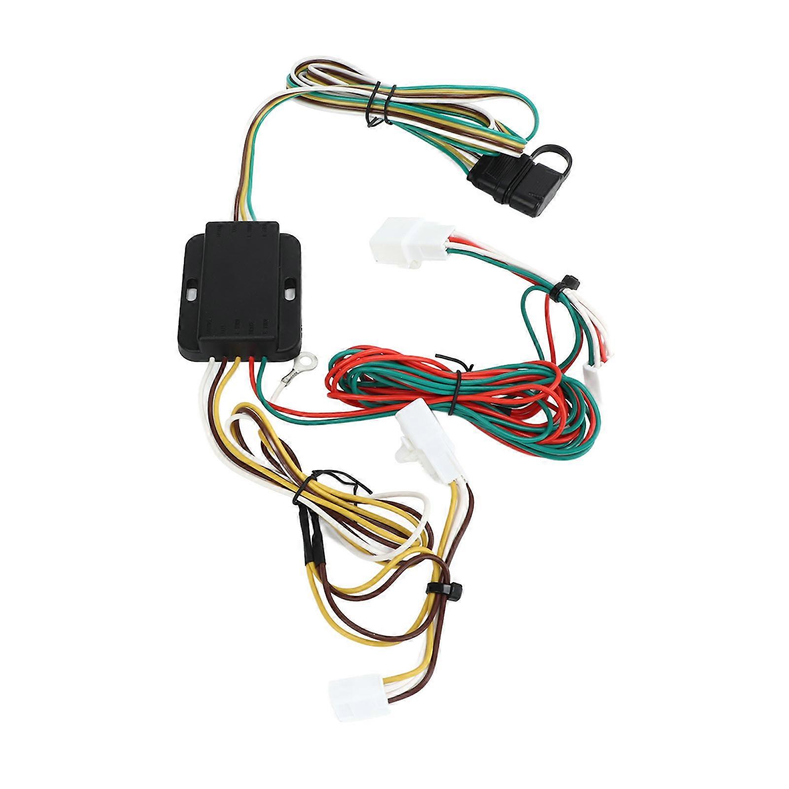 4 Pin Trailer Wiring Harness 55486 Towing Harness Adapter Connector Kit for RAV4 1996‑2000
