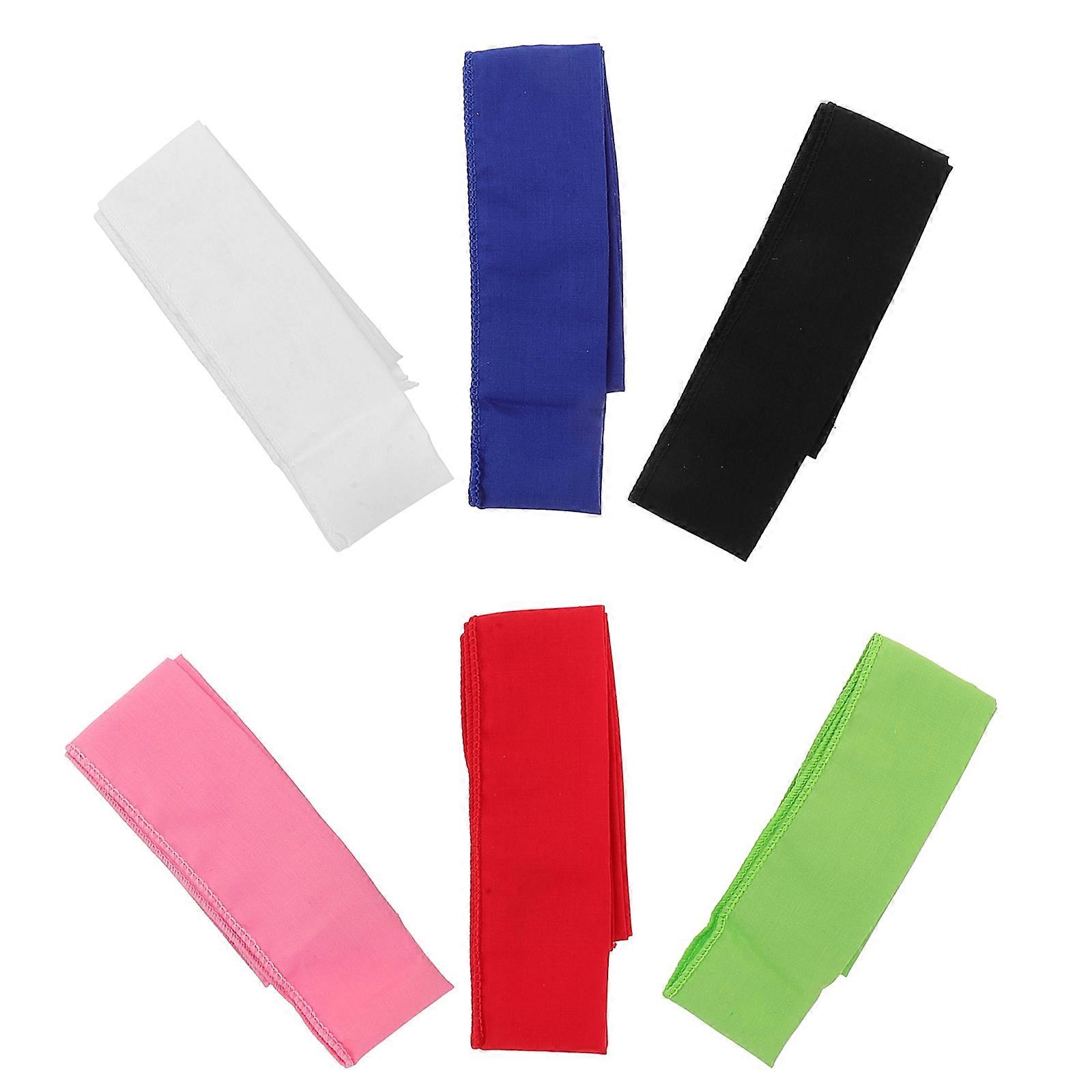 6pcs Quick Dry Cooling Towels & Scarves for Sports, Yoga, Gym, Outdoor Activities – Reusable Lightweight Neck Wraps for Hot Weather