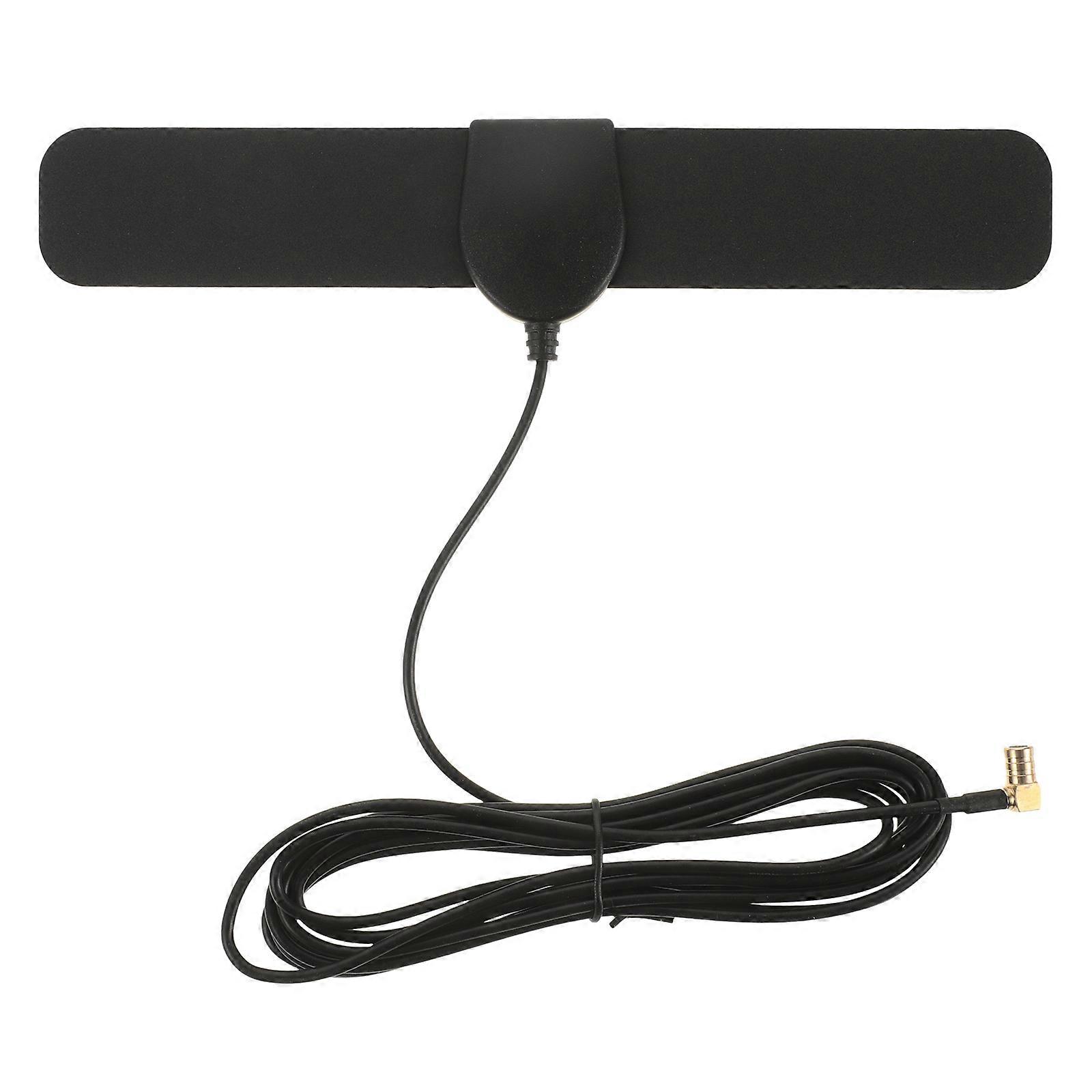 Indoor Antenna Car Radio Aerial Adapter for Car Owners Enhanced Audio Experience Patch Design FM/AM Reception 1Pack