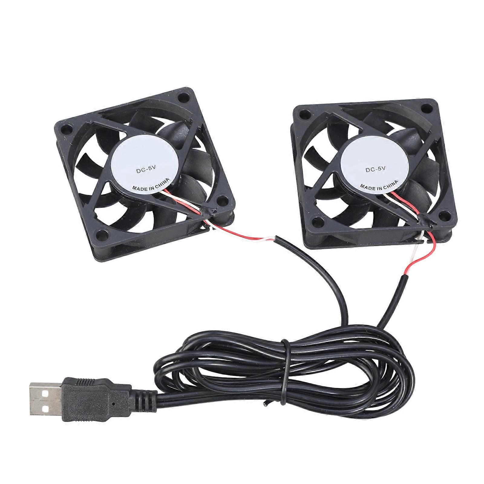 USB-Powered 5015 Cooling Device 5V Operation 50x50x15mm Enhanced Thermal Control For 3D Printers Computer Hardware 5164RPM Multicolor