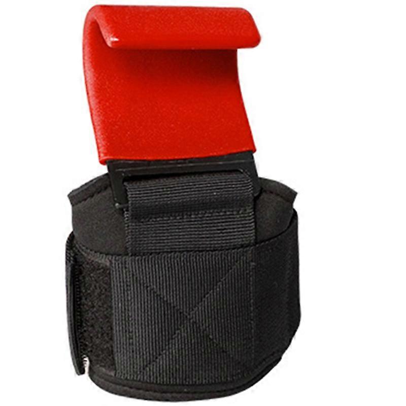 Heavy Duty Weight Lifting Wrist Hooks Straps for Grip Support, Training Pull-Ups, Rod Hooks, and Wrist Wraps for Deadlifts and Weightlifting