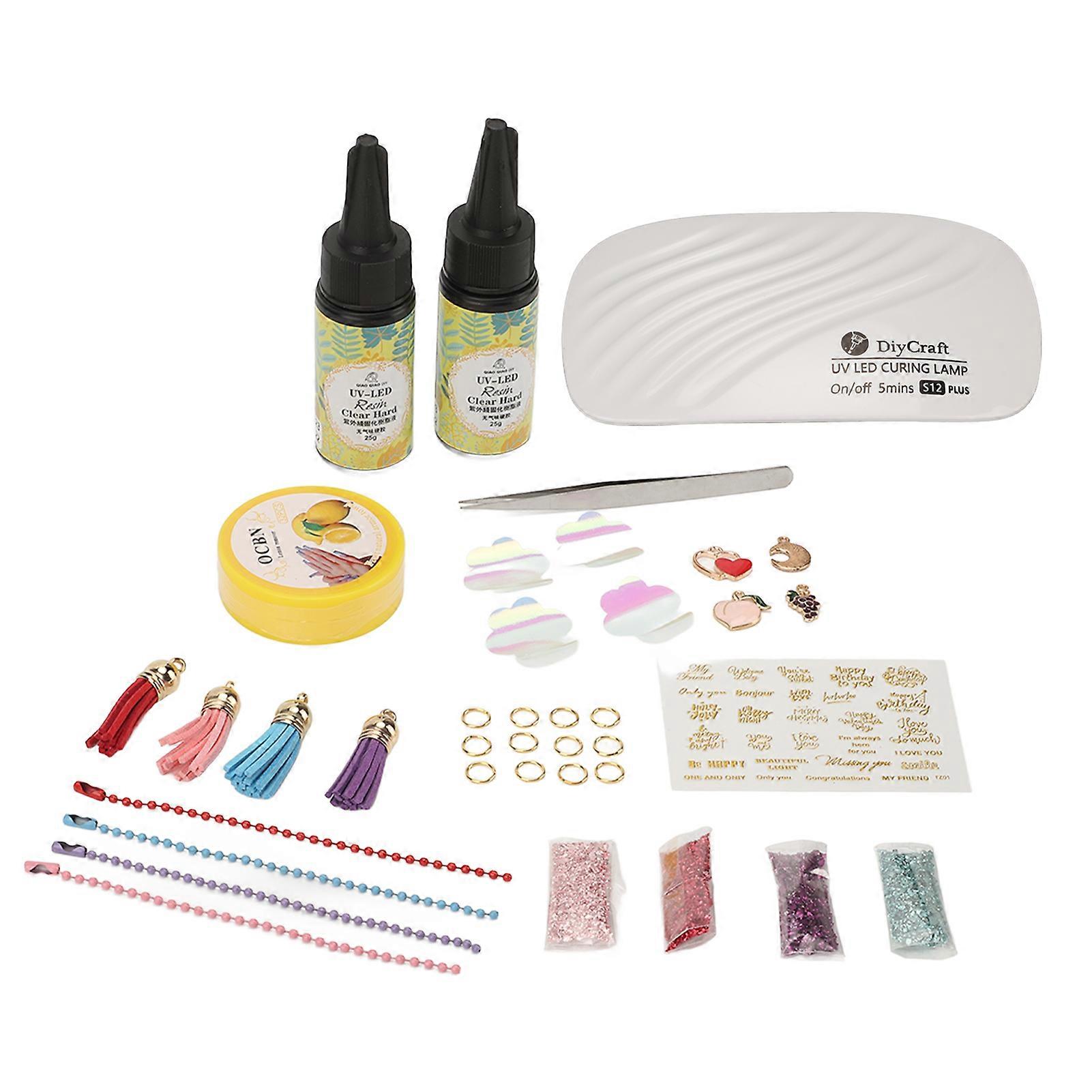 DIY القط مخلب سيليكون قوالب كريستال الايبوكسي راتنجات القط مخلب الديكور كيت للمبتدئين