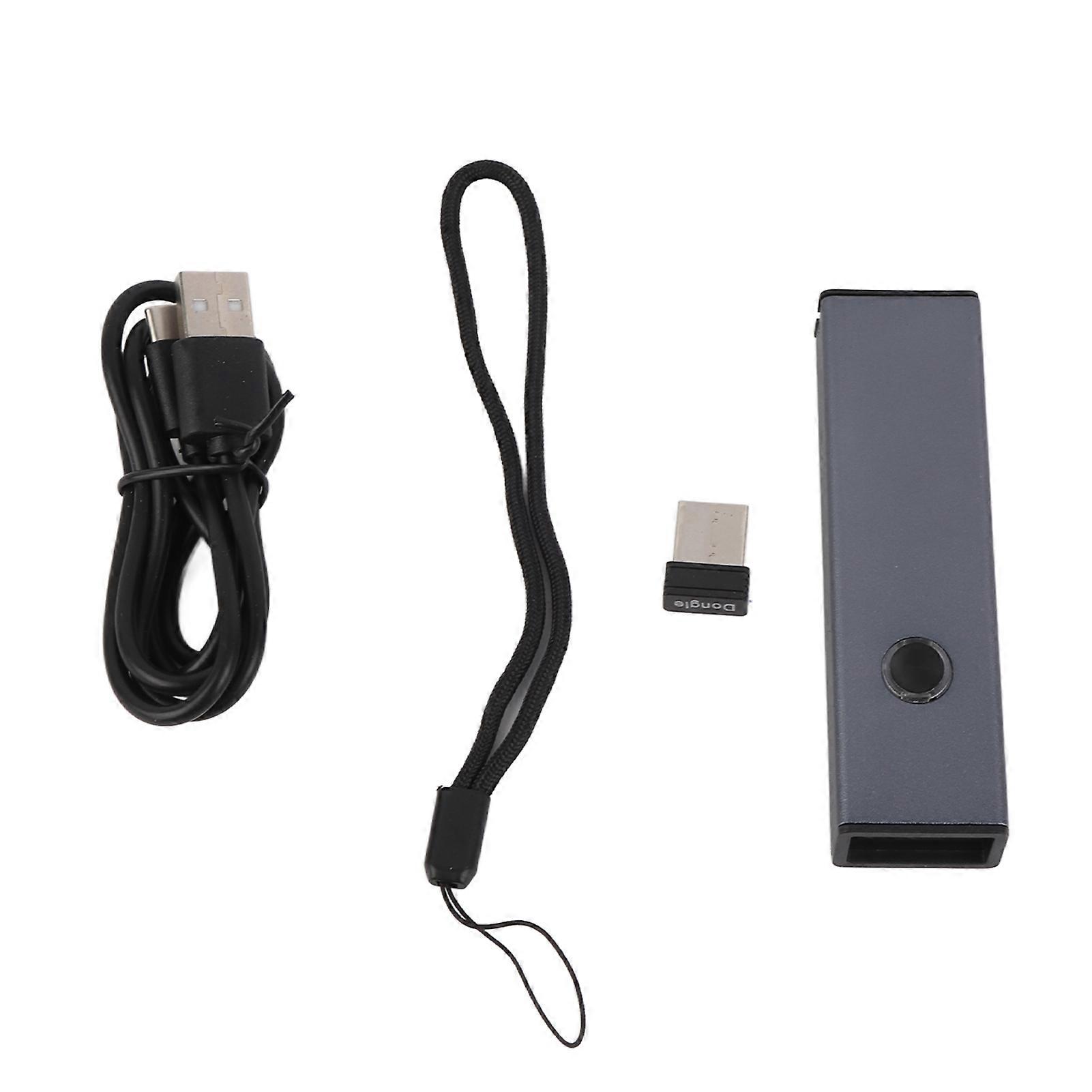 Portable Bluetooth Barcode Scanner 3 in 1 Mini 1D 2D Wireless USB Reader 2.4G