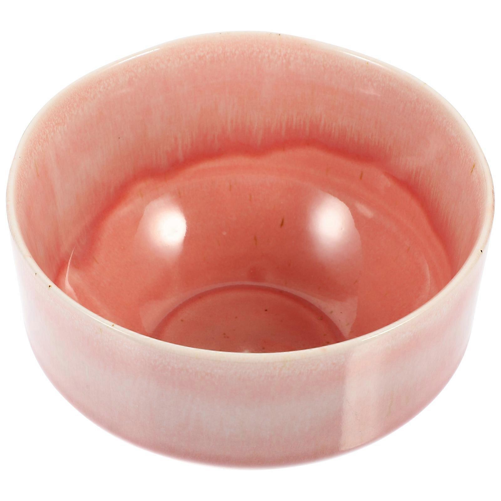 Decorative Ceramic Bowl Multi Function Noodle Storage Parties Coconut Shape Dishwasher Safe 1Set