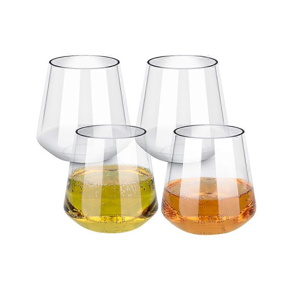 Glass Tumbler Unbreakable Transparent Whiskey Enthusiasts Prevent Yellowing