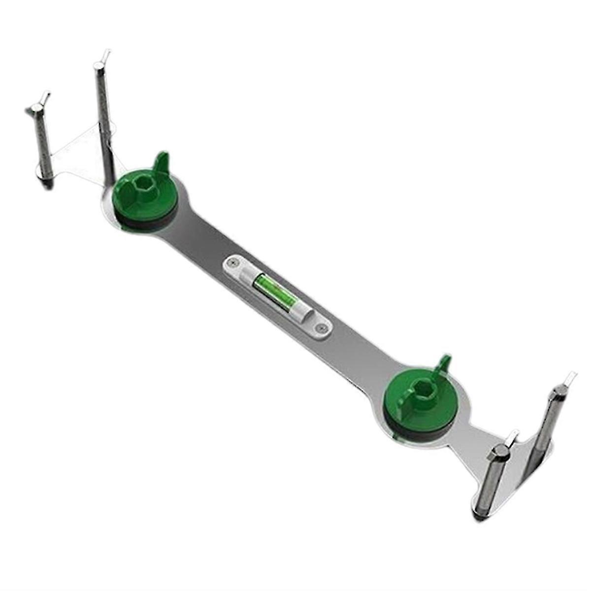 4-Points Hot & Cold Water Pipes Leveler Fixed Leveler Mounting Aid for Effortless Water Heater Showe