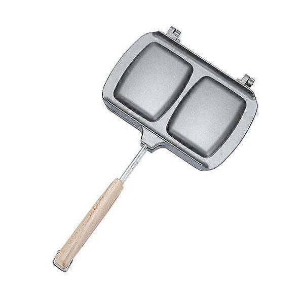 Double-sided Sandwich Mold, Non-stick Foldable Grill Pan, Bread Toaster, Breakfast Machine, Form