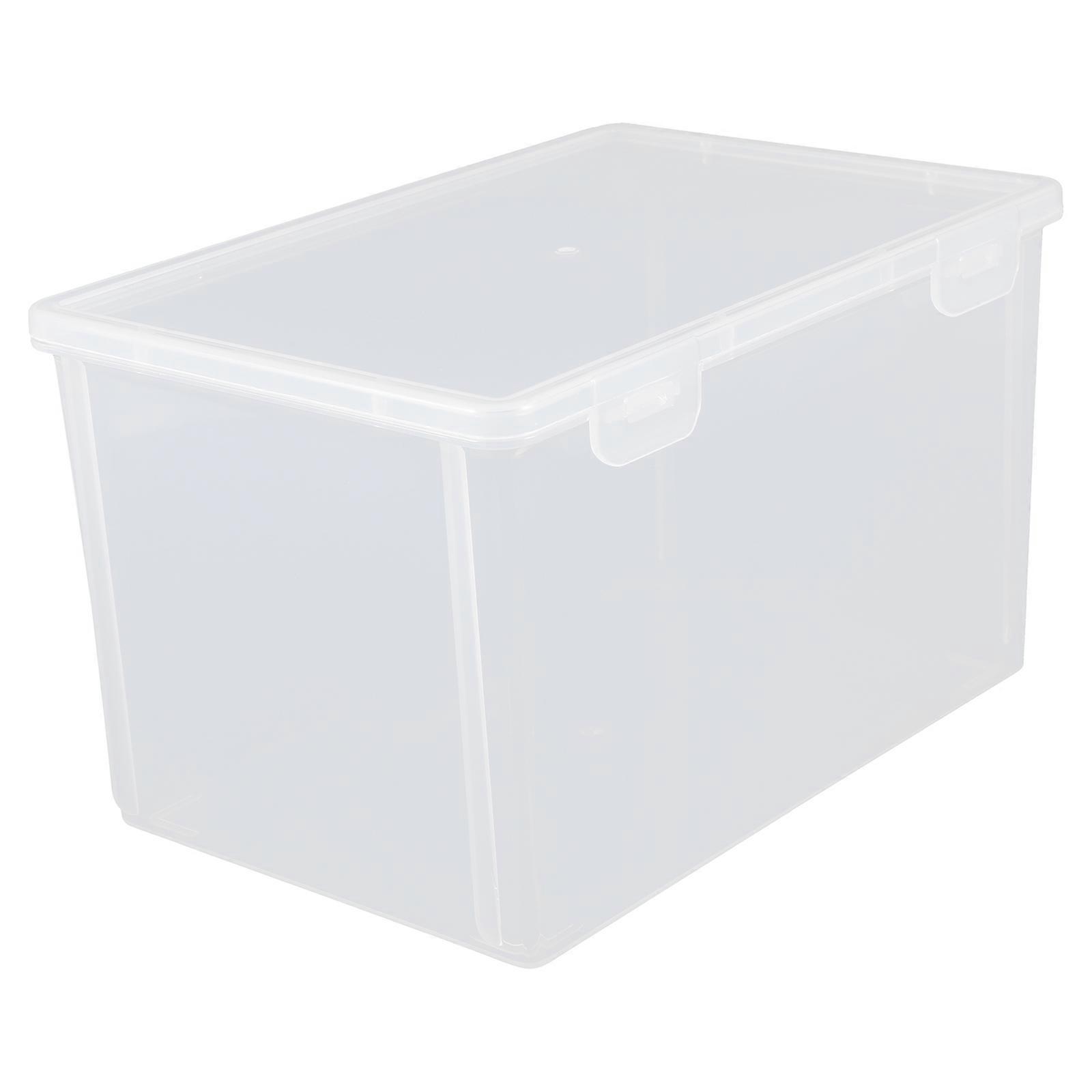 Rectangular Bread Crisper Box Airtight Food Preservation Kitchen Use 1Set